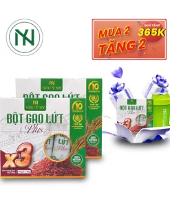 Combo bột gạo lứt Plus