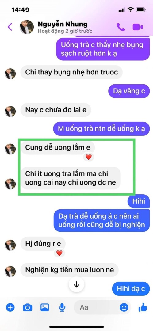 Trà lá nam như ý