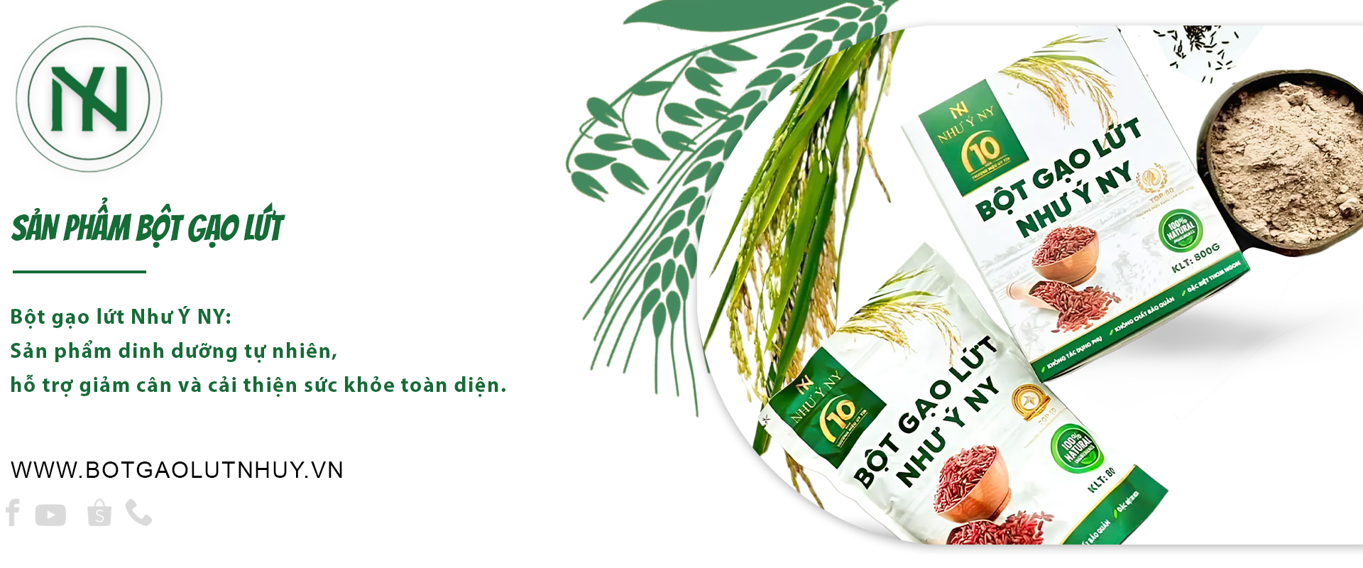 BỘT GẠO LỨT NHƯ Ý